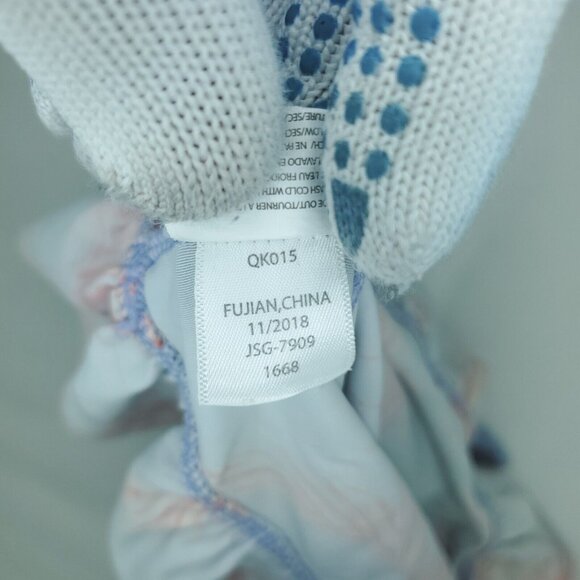 Jessica Simpson Rash Guard Shirt Girls 24M Months Purple Sun Swim Stretch Palms - Picture 6 of 10